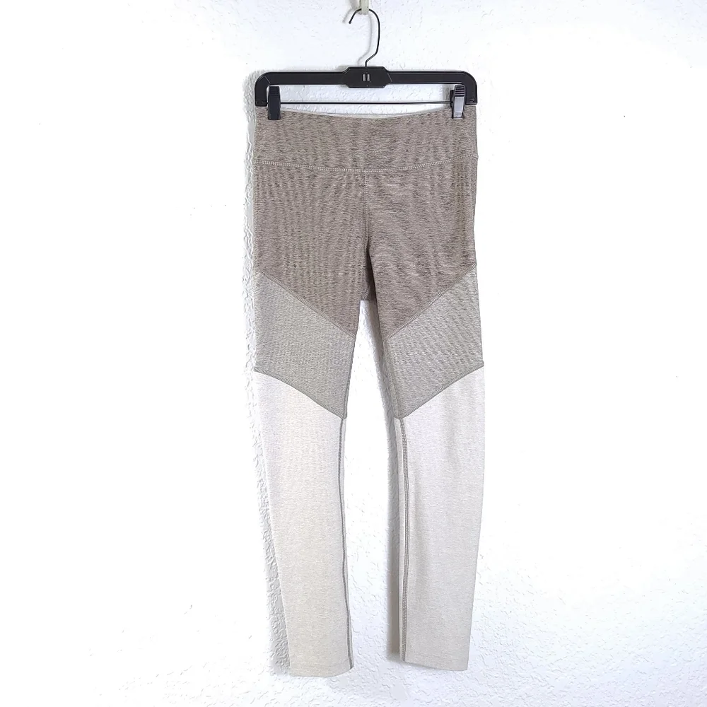 OUTDOOR VOICES Tri-Tone 7/8 Leggings Cream - Picture 3 of 8